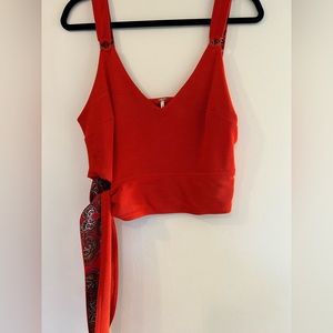 Free People Tie Tank Top